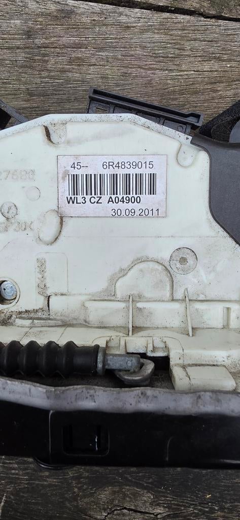 Deurslot mechanisme Volkswagen Polo 2012 links achter, Ophalen of Verzenden