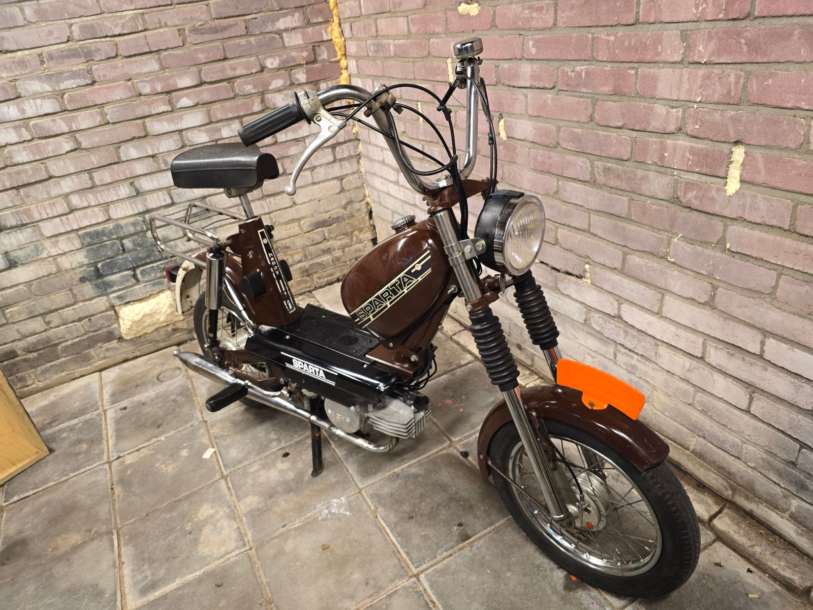 super nette sparta happy met sachs motor, Ophalen, Sparta, 0 versnellingen, 49 cc