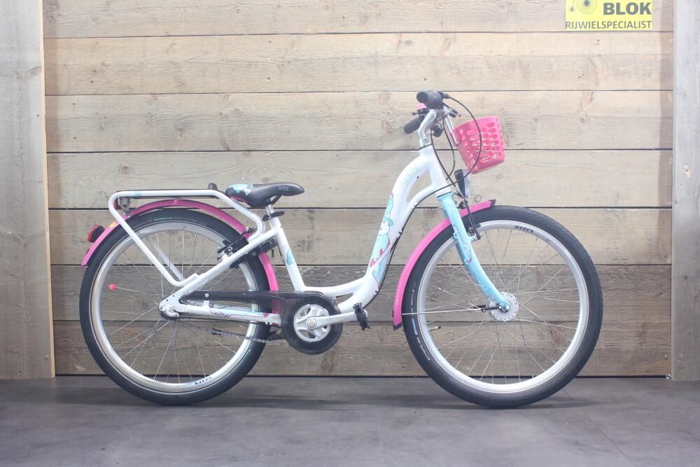 24 inch Skyride meisjesfiets R3 wit met 3 mnd garantie