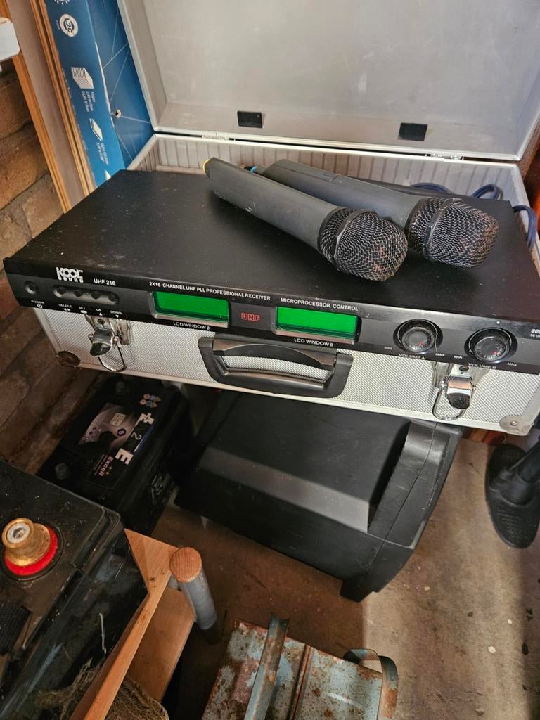 Kool Sound UMP 216 Draadloze Microfoon Set met Samson EX30, Muziek en Instrumenten, Ophalen of Verzenden