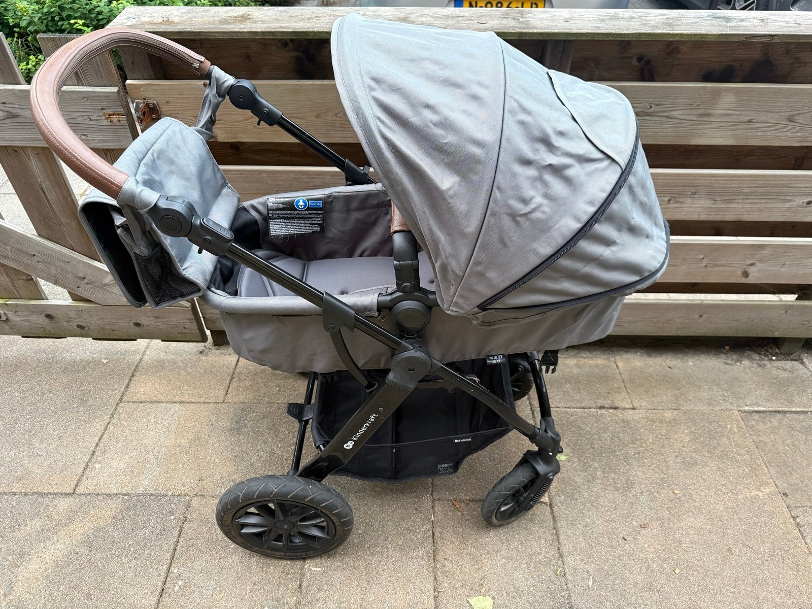 Praktische nieuwe buggy met ligbak en verstelbare standen, Ophalen of Verzenden, Zo goed als nieuw, Overige merken, Verstelbare rugleuning