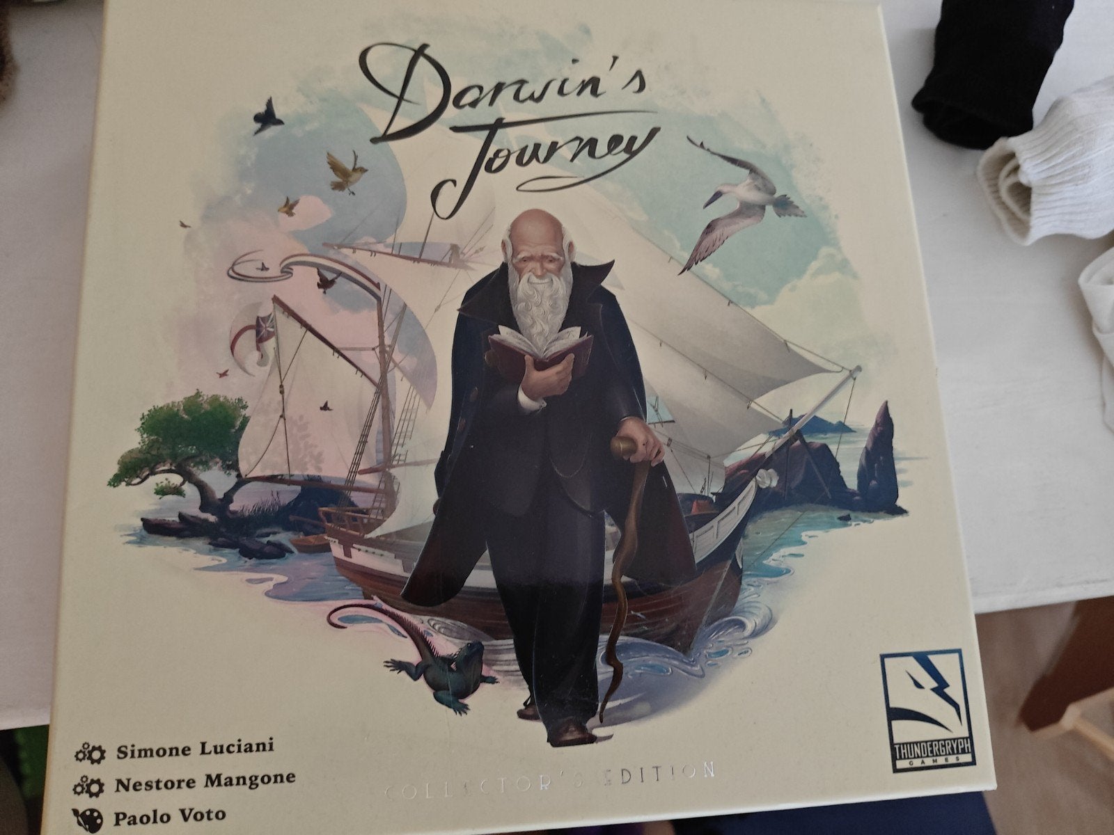 Darwin's Journey Collector's Edition Bordspel + fireland exp, Hobby en Vrije tijd, Gezelschapsspellen | Bordspellen, Een of twee spelers