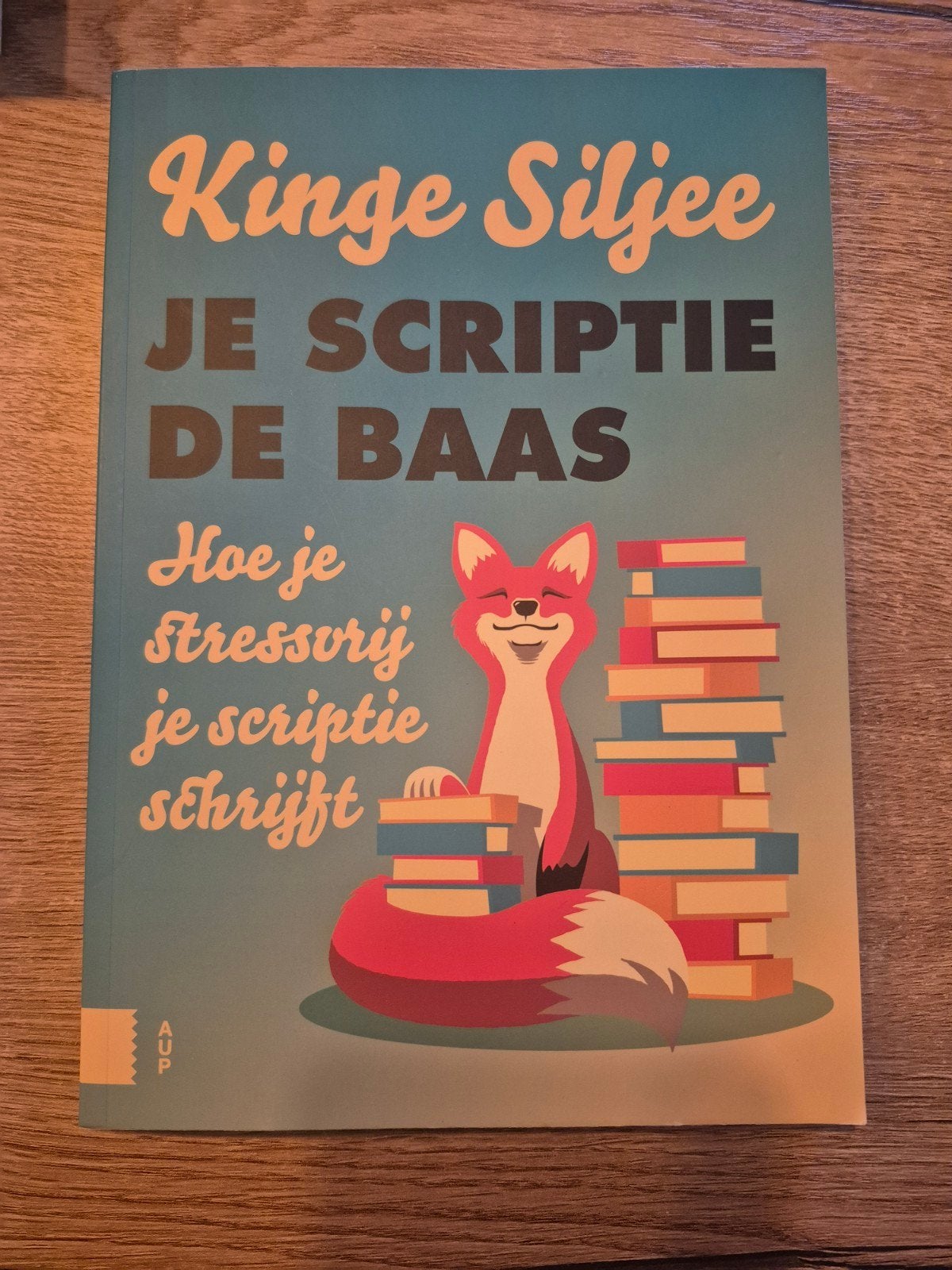 Je Scriptie de Baas - Kinge Siljee, Ophalen of Verzenden, Zo goed als nieuw, HBO, Kinge Siljee