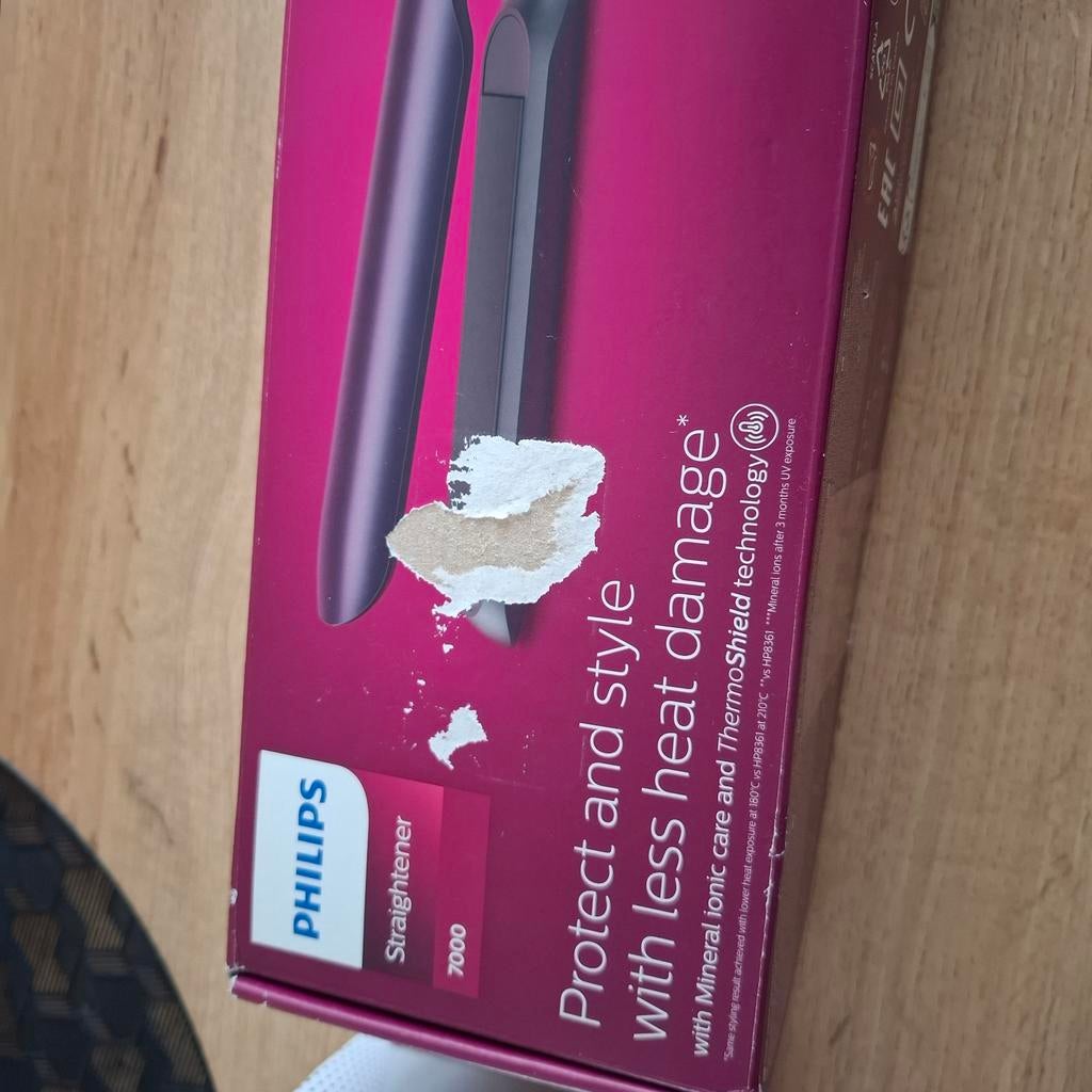 Philips Stijltang - Nieuw met licht beschadigde doos, Witgoed en Apparatuur, Persoonlijke-verzorgingsapparatuur, Ophalen of Verzenden