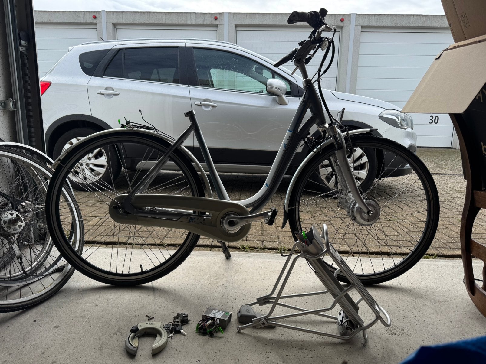 Sparta C4 C3 voorwielmotor bagagedrager onderdelen, Ophalen of Verzenden, Zo goed als nieuw