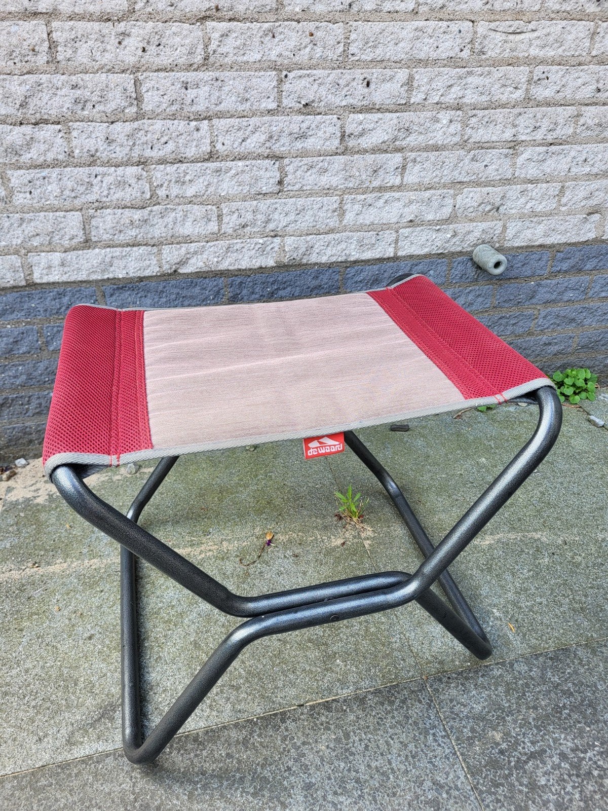 De waard voetenbankje, krukje., Ophalen, Campingstoel