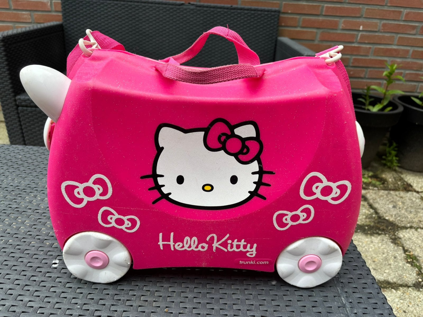 Trunki Hello Kitty Kinderkoffer - Roze, Ophalen of Verzenden, Gebruikt