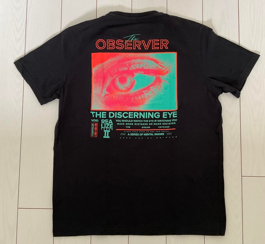 Yourturn T-shirt L, Ophalen of Verzenden, Zo goed als nieuw, Maat 52/54 (L), Zwart