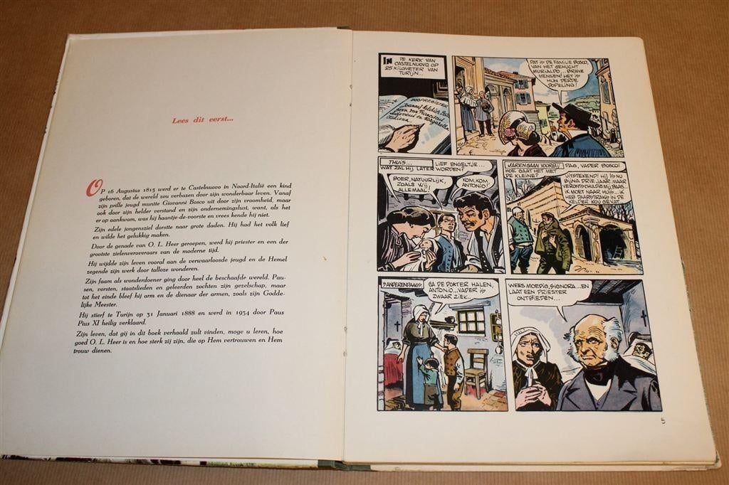 Jijé — Don Bosco de Veroveraar [1952] — Zeldzame 1e Druk, Boeken, Eén stripboek, Ophalen of Verzenden, Gelezen