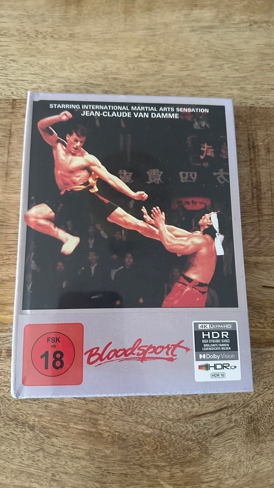 Bloodsport 4K UHD+Bluray digibook DE SEALED, Inclusief boekje, Film, Ophalen of Verzenden, Nieuw in verpakking