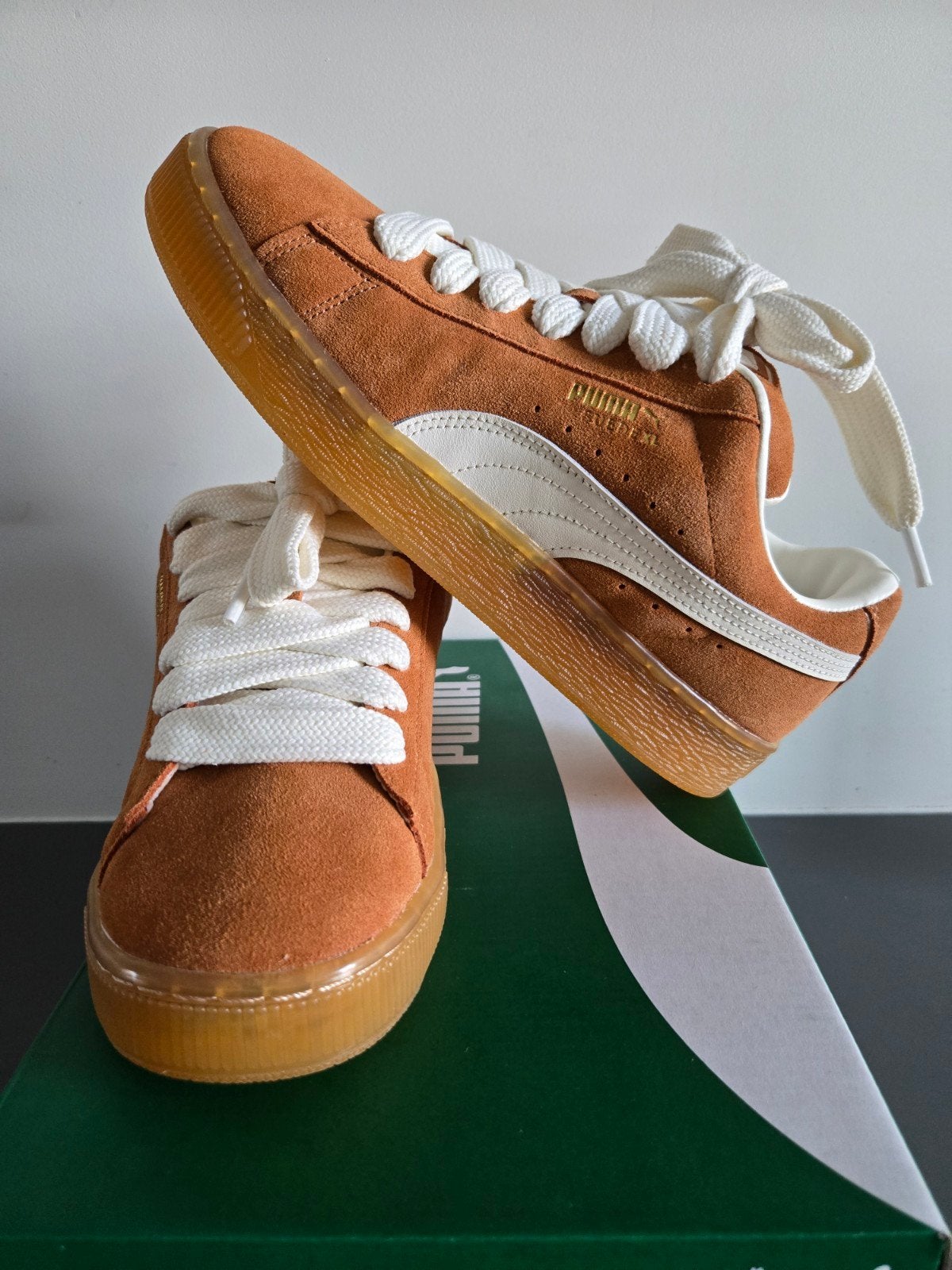Puma suede XL gum 42 not air max dunk sb pro grid gel 1 90, Puma, Overige kleuren, Nieuw, Ophalen of Verzenden