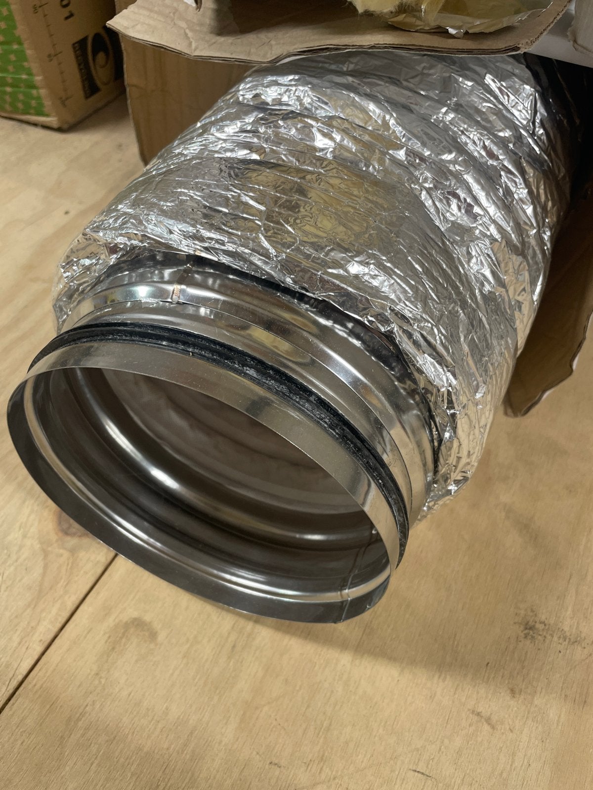 Panflex AF1 Geluiddemper - Flexibele geisoleerde demper, Doe-het-zelf en Verbouw, Ventilatie en Afzuiging, Ophalen of Verzenden