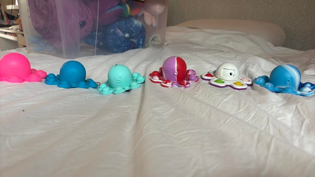 Pop it octopussen, Ophalen, Zo goed als nieuw