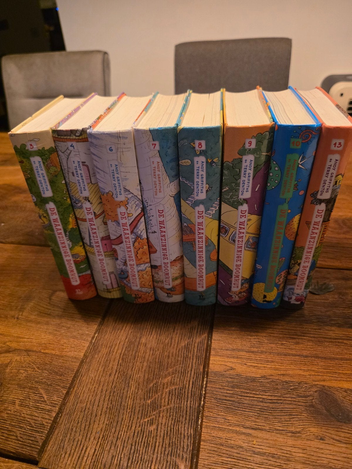 De Waanzinnige Boomhut serie - Deel 3, 4, 6, 7, 8, 9, 10, 13, Ophalen, Gelezen, Andy Griffiths en Terry Denton, Fictie