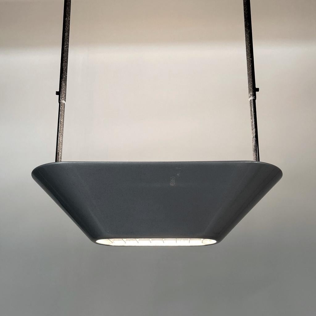 Artemide 1980 | Sidone Hanglamp De Pas, D'urbino & Lomazzi, Ophalen, Glas, Italië 1980 Postmodern / Vintage design, Zo goed als nieuw
