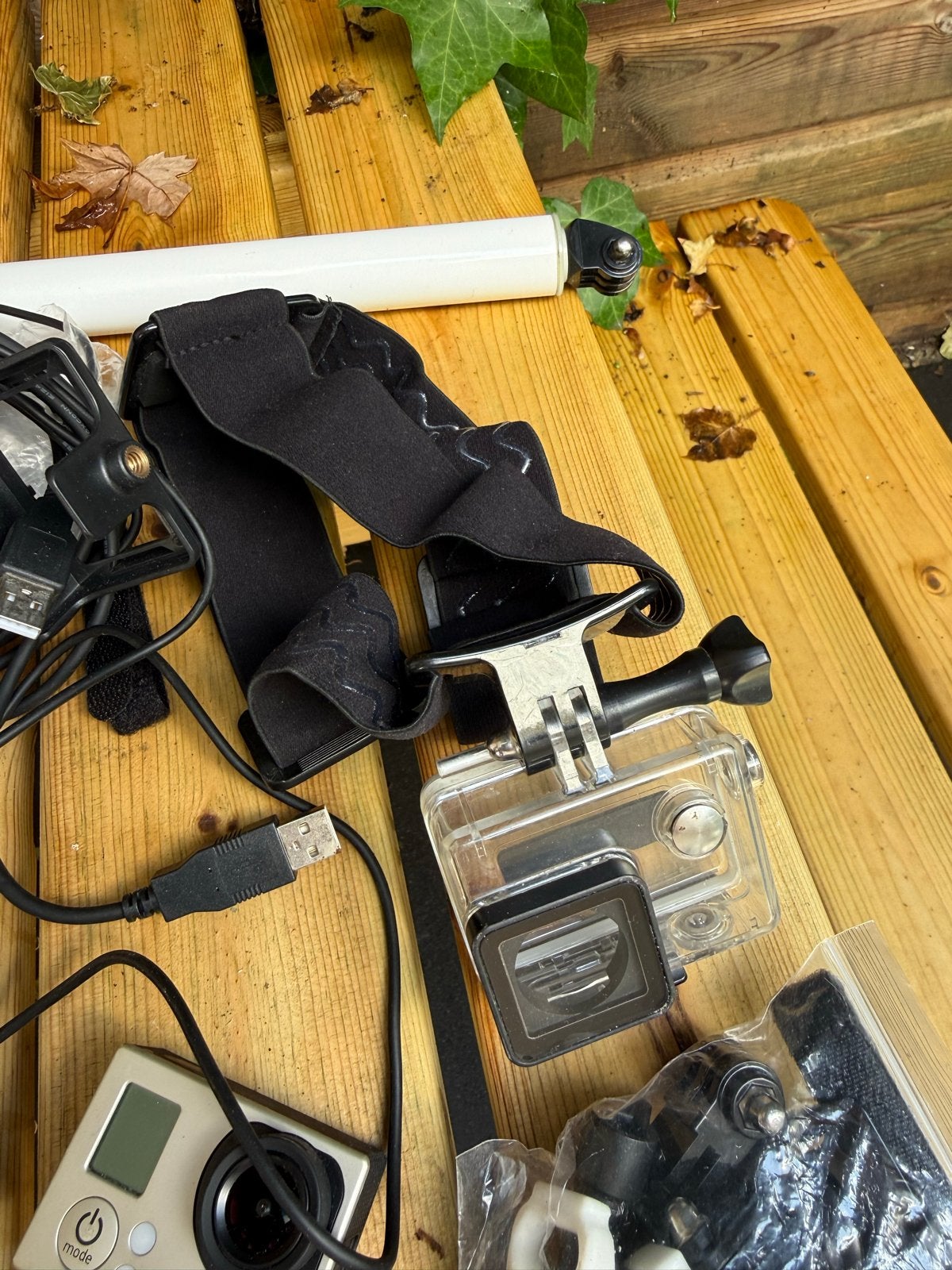 GoPro Hero 3 & Nikkei Extreme X6 met accessoires, Ophalen of Verzenden, Gebruikt, GoPro