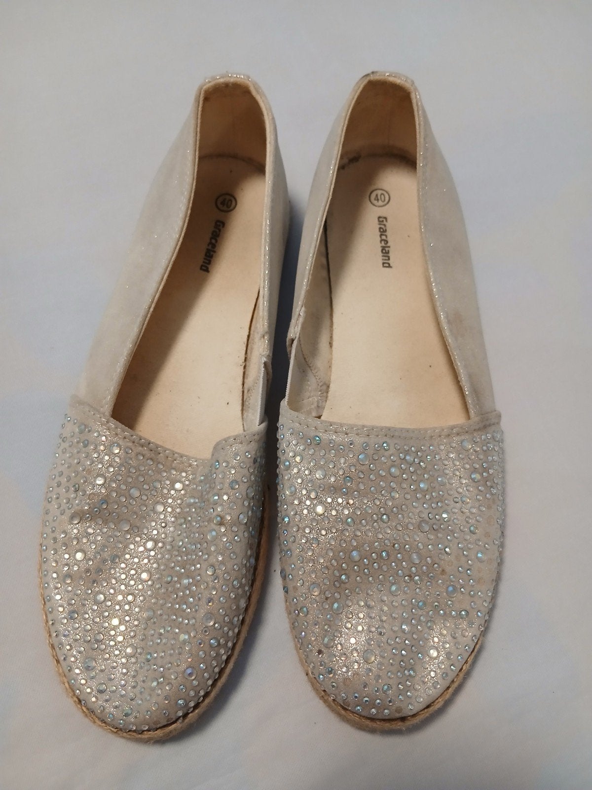 Graceland Espadrilles met strass - Maat 40, Overige kleuren, Ophalen of Verzenden, Graceland, Espadrilles of Moccasins