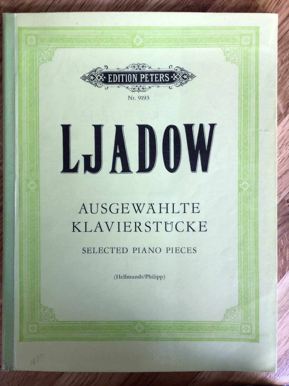 Ljadov, Liadov, Selected piano pieces, Gebruikt, Klassiek, Ophalen of Verzenden, Artiest of Componist