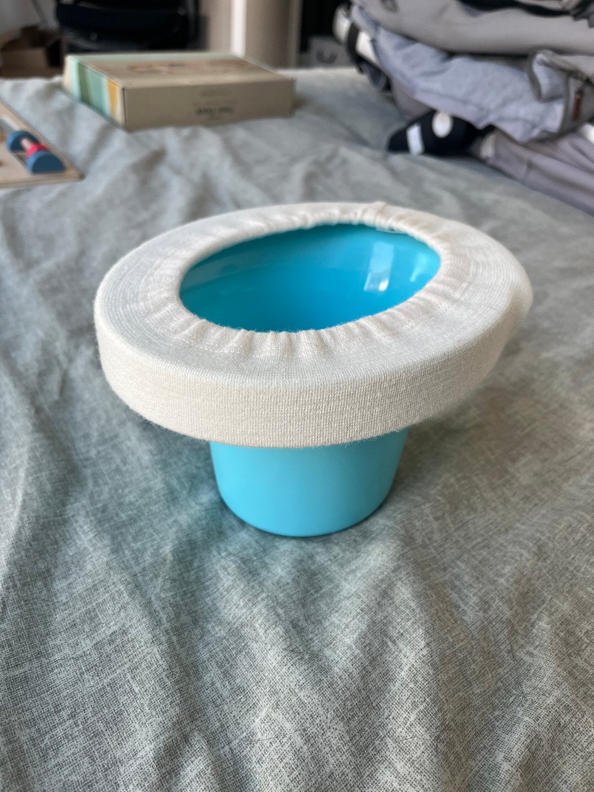 Top hat potty met cover voor baby zindelijkheidscommunicatie, Ophalen, Zo goed als nieuw