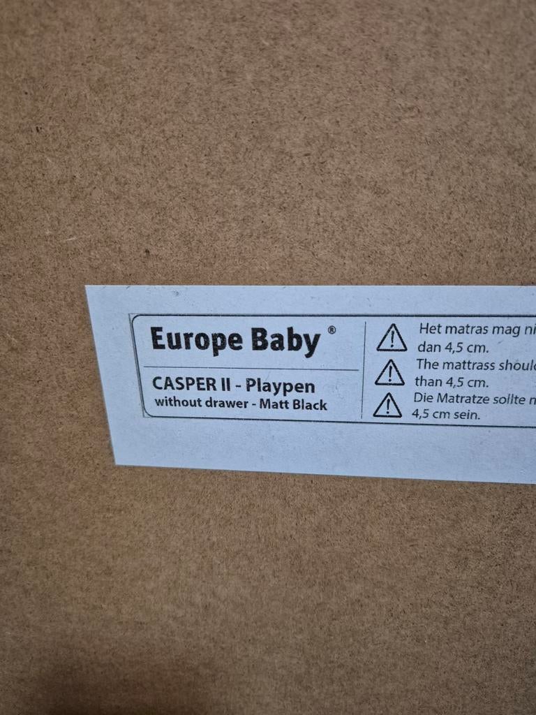 Europe Baby Casper II box met matras - gebruikt, prima staat, Ophalen