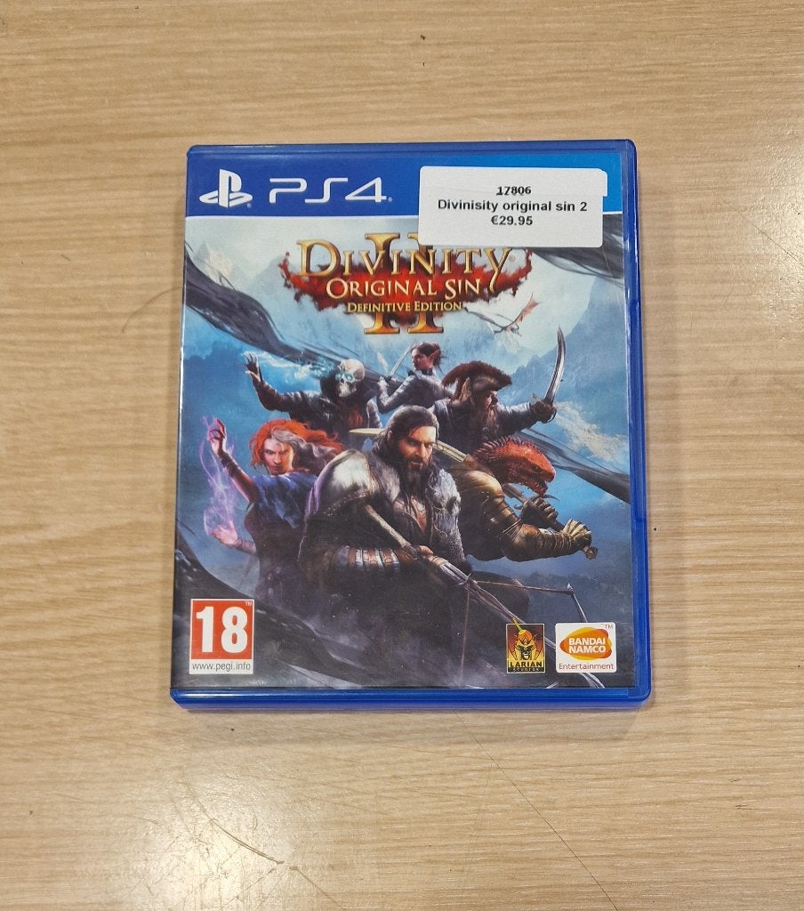 Divinity Original sin 2 Definitive edition ps4, Avontuur en Actie, Vanaf 18 jaar, 1 speler, Ophalen of Verzenden
