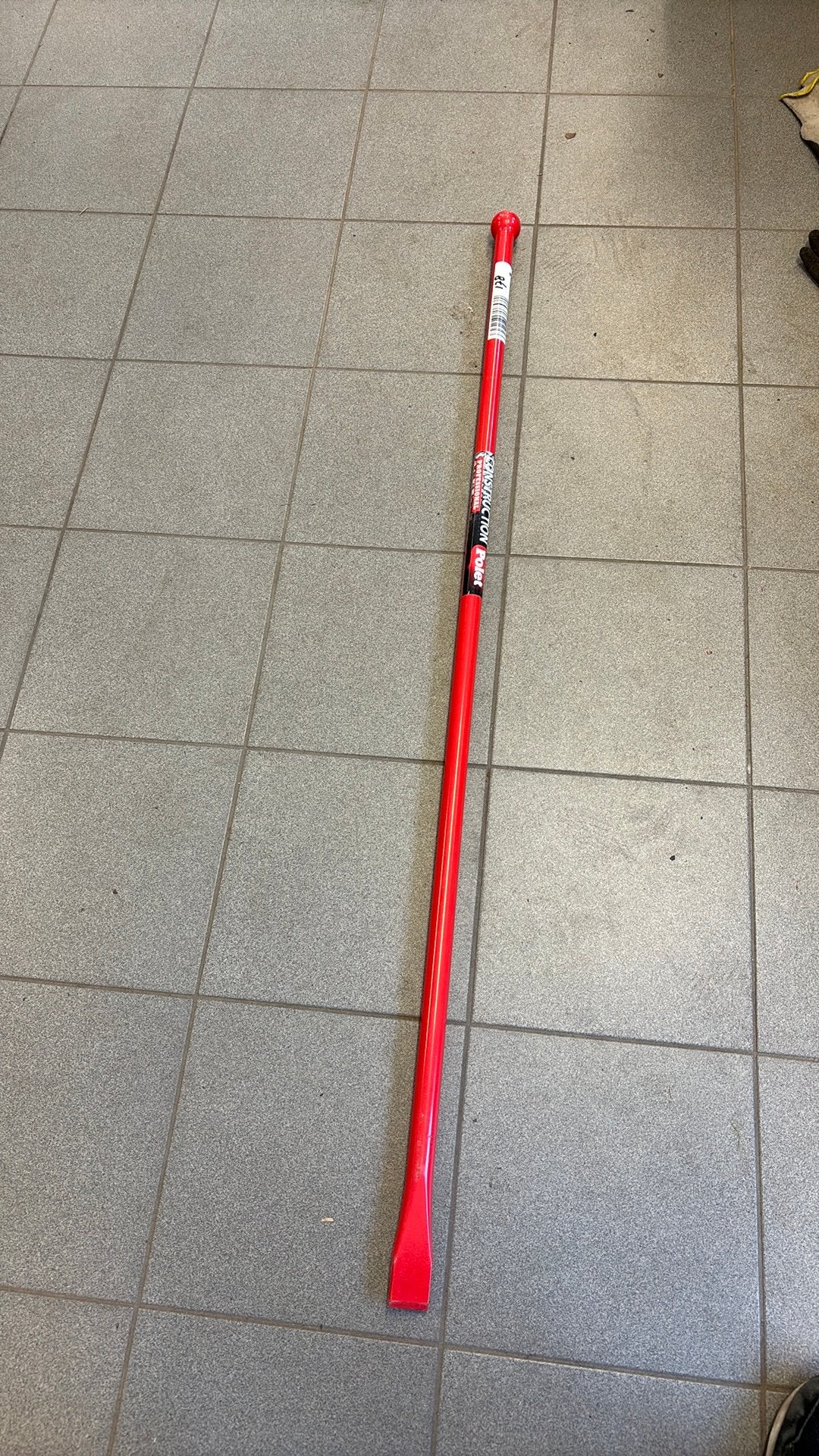 Polet Stootijzer 150 cm x 28 mm, Tuin en Terras, Hand-tuingereedschap, Ophalen, Nieuw