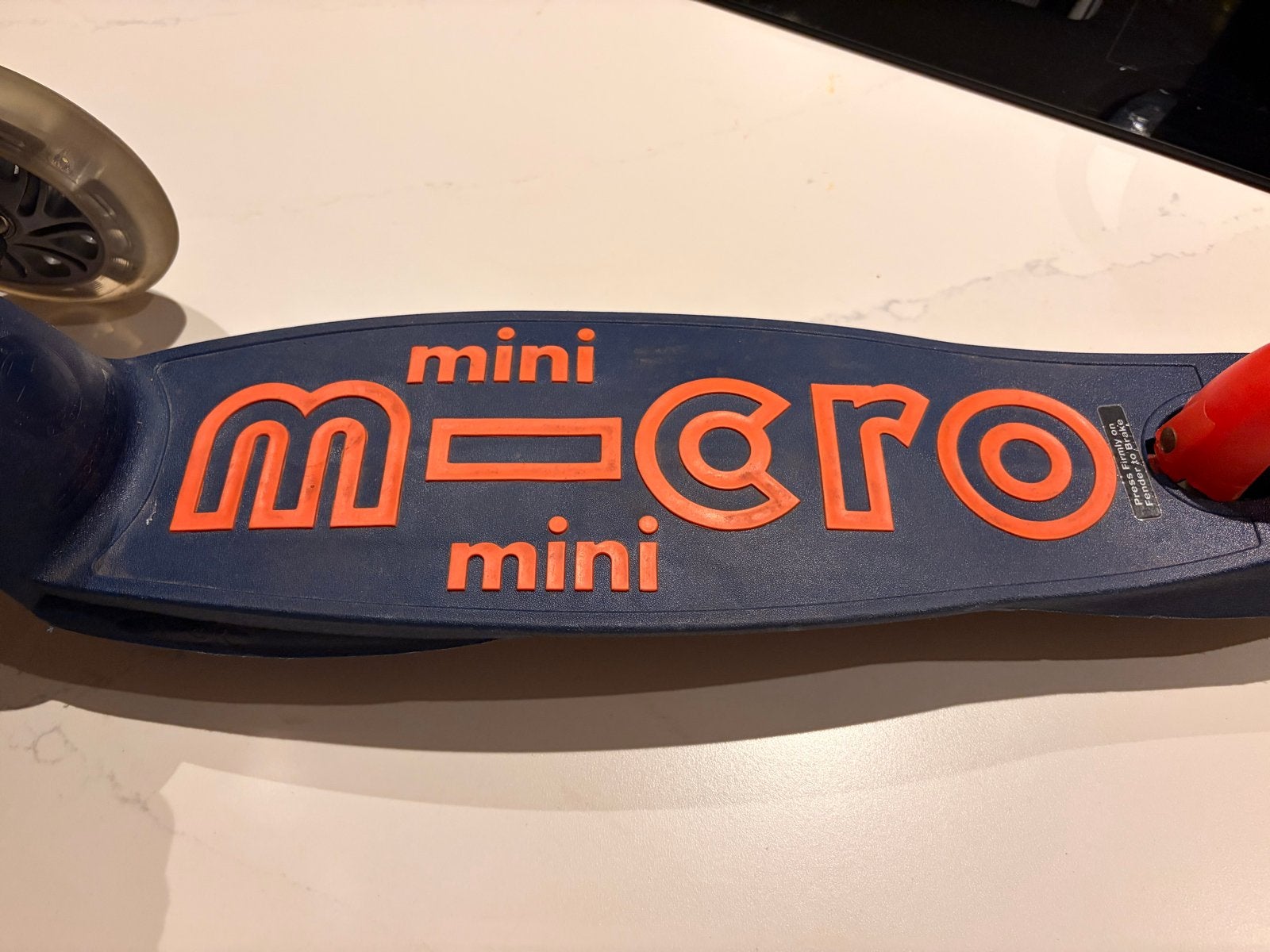 Micro Mini Step met LED wielen - Zo goed als nieuw!, Ophalen, -, -, Micro mini step