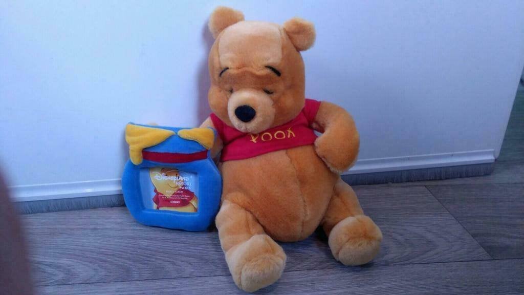 Winnie the Poeh met fotolijst, Ophalen of Verzenden, Zo goed als nieuw