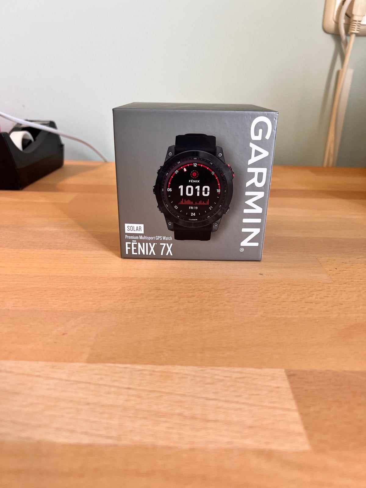 Garmin Fenix 7X Solar Multisport GPS Smartwatch 51mm, Afstand, Zwart, Ophalen of Verzenden, Zo goed als nieuw