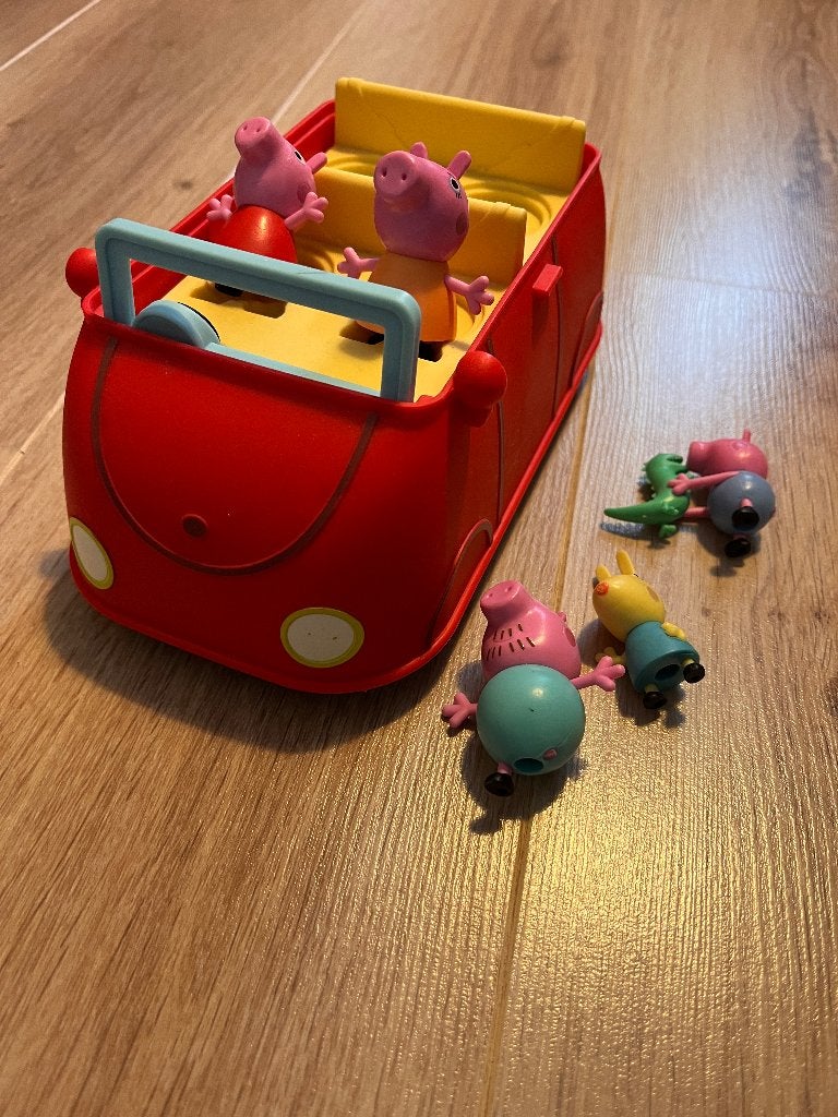 Peppa pig auto, Ophalen of Verzenden, Zo goed als nieuw