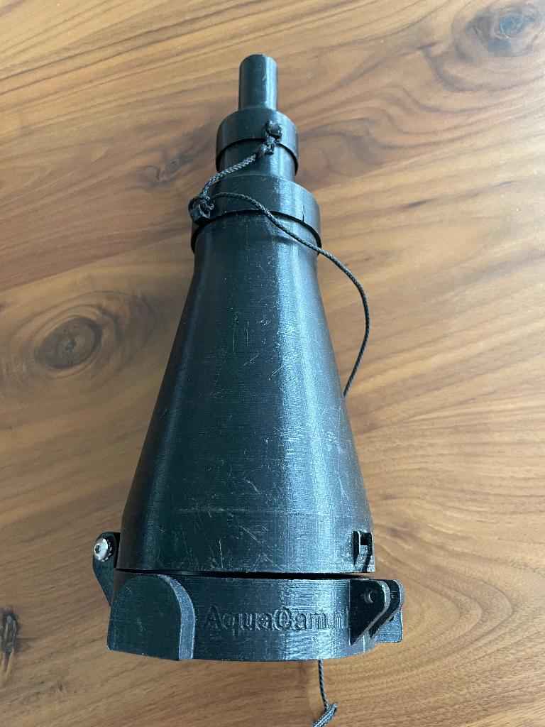 AquaCam Underwater Snoot voor Sea&Sea YS-D2/1, Ophalen of Verzenden, Gebruikt, Onderwaterhuis of Camera