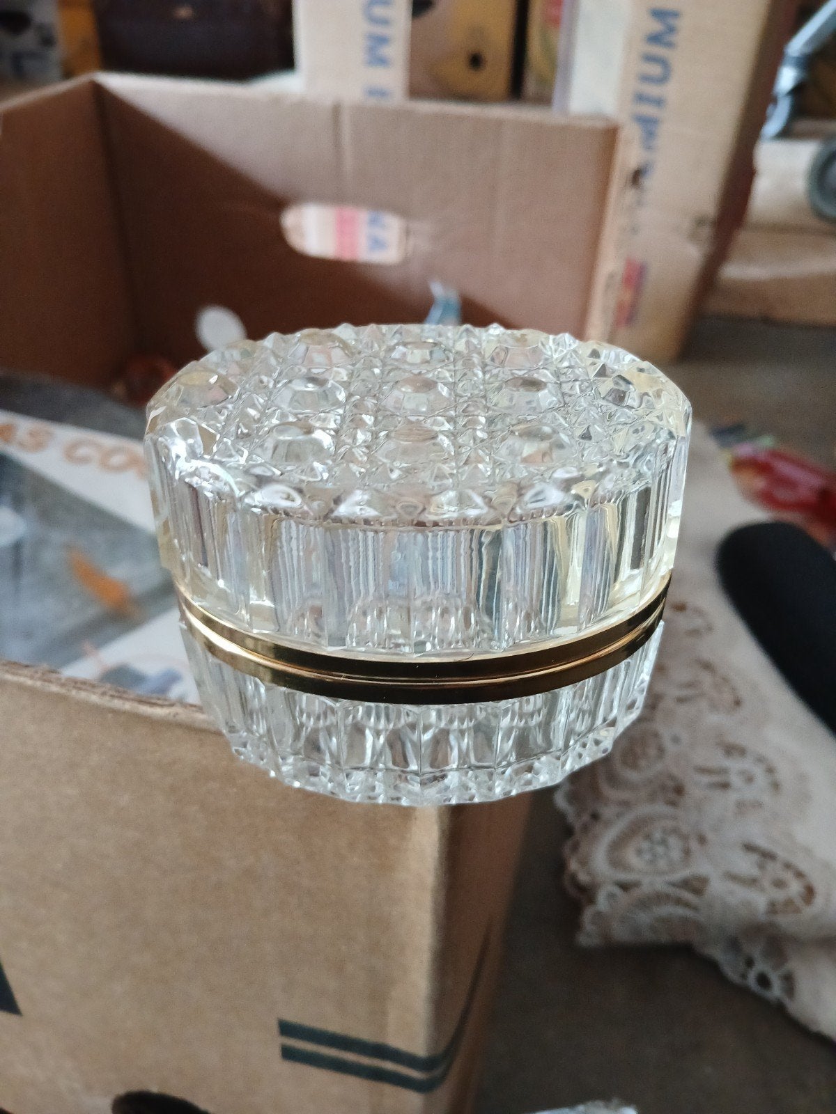 vintage kristal baccarat, Ophalen of Verzenden