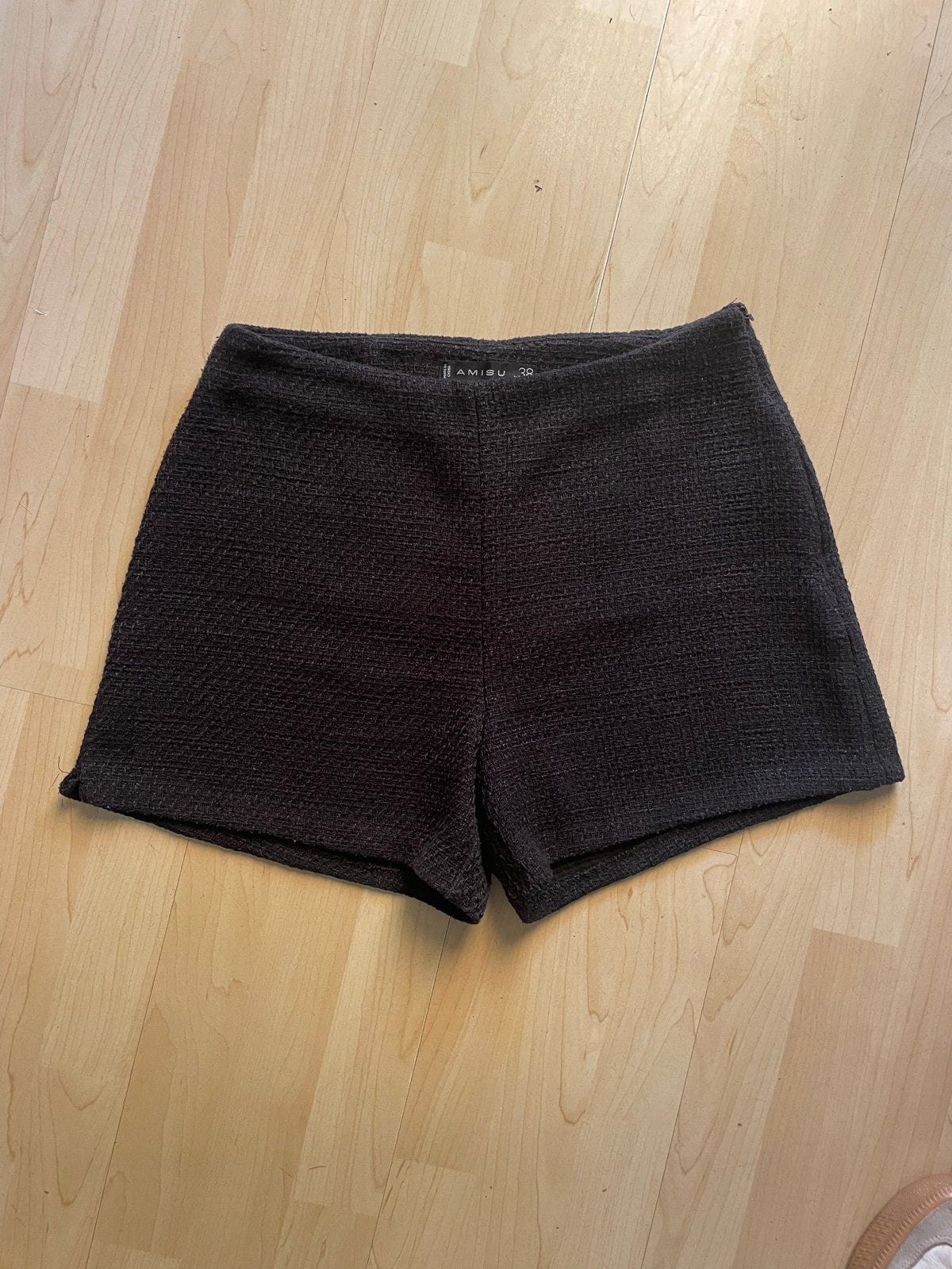 Zwarte Amisu shorts, maat 38, Maat 38/40 (M), Kort, Zwart, Ophalen of Verzenden