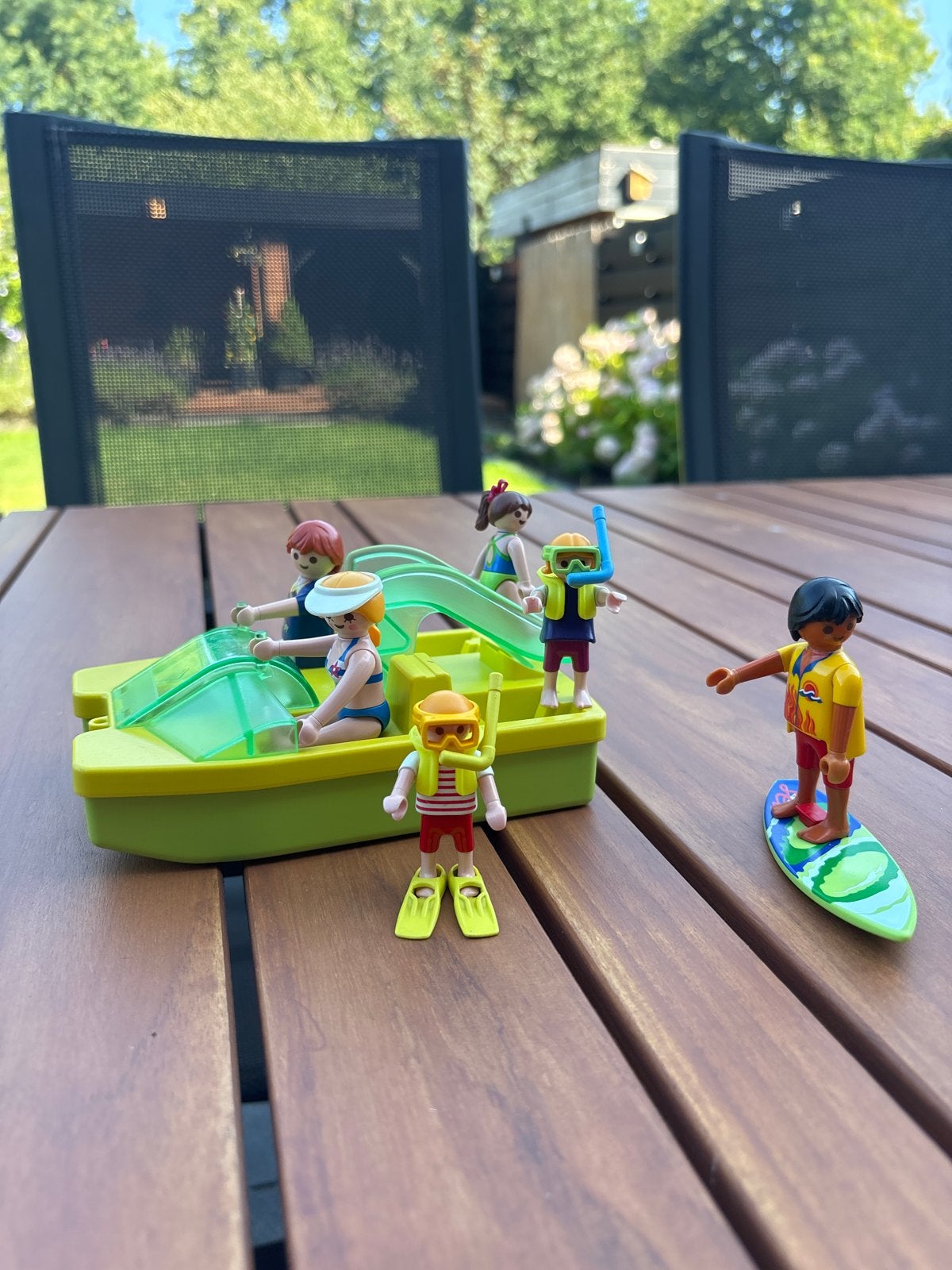 Waterfiets playmobil, Complete set, Overige typen, Ophalen of Verzenden, Summer fun