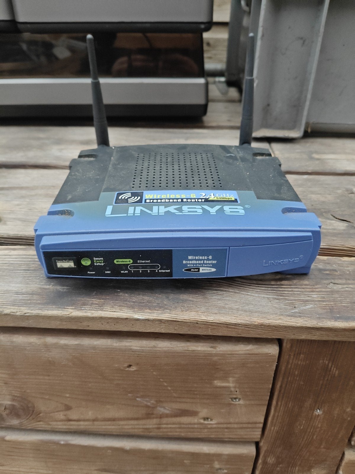 Linksys Wireless-G 2.4GHz Breedband Router WRT54G, Ophalen, Gebruikt, Router, Linksys