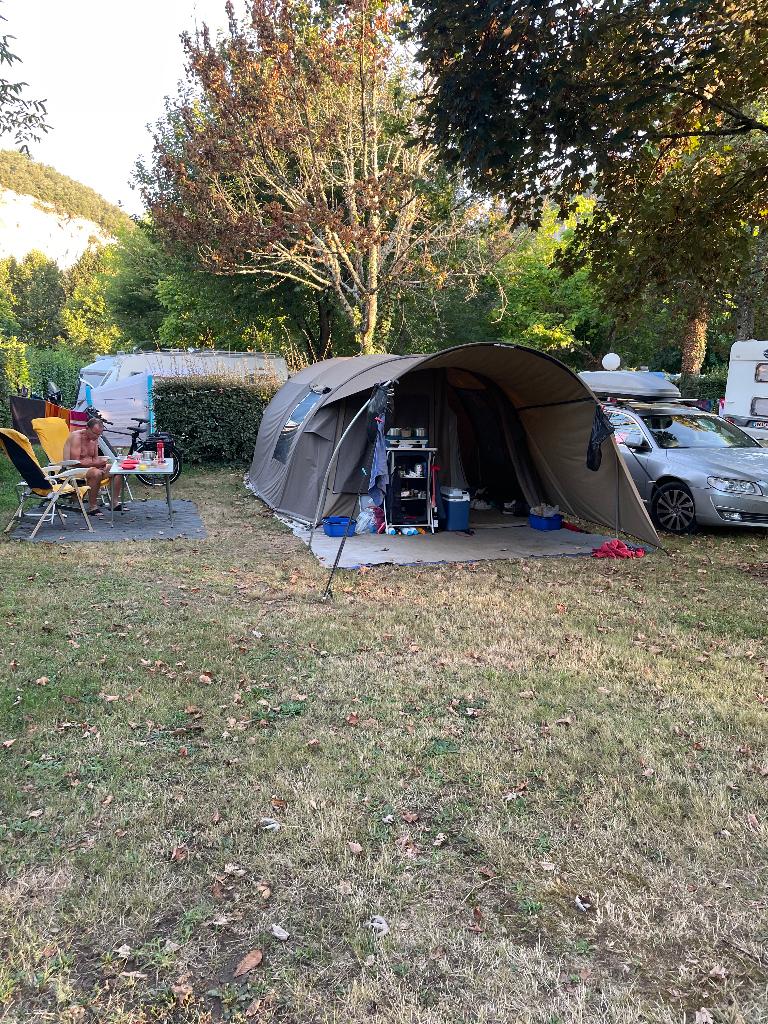 Falco Buizerd 3500, Caravans en Kamperen, Tenten, Ophalen, Gebruikt, Tot en met 6