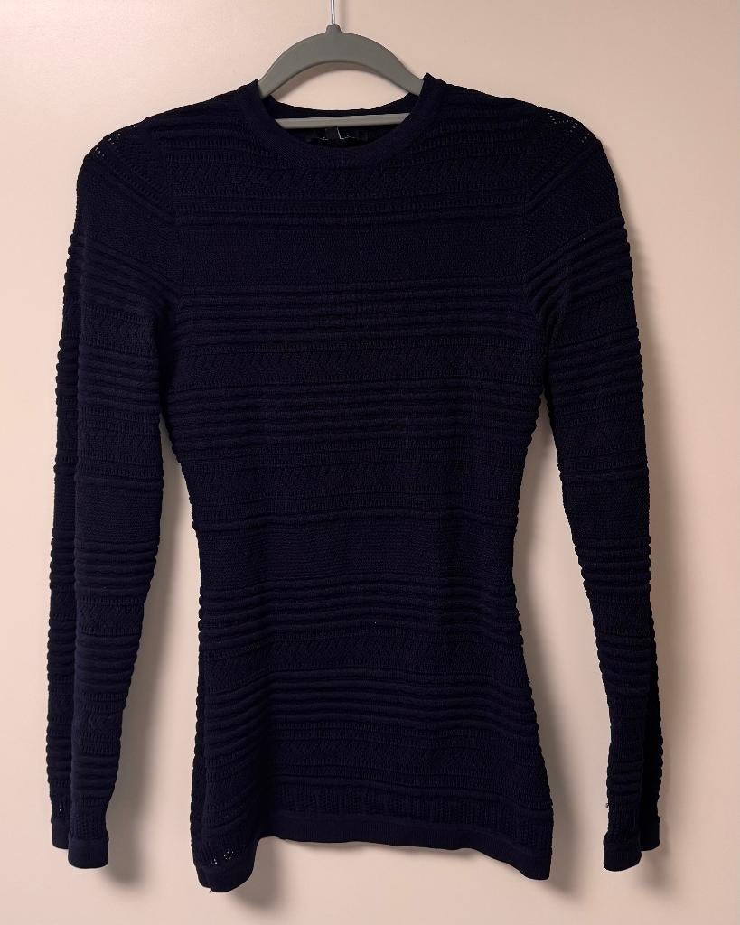 Nikkie trui/top blauw met patroon, Blauw, Ophalen of Verzenden, Nikkie, Maat 34 (XS) of kleiner