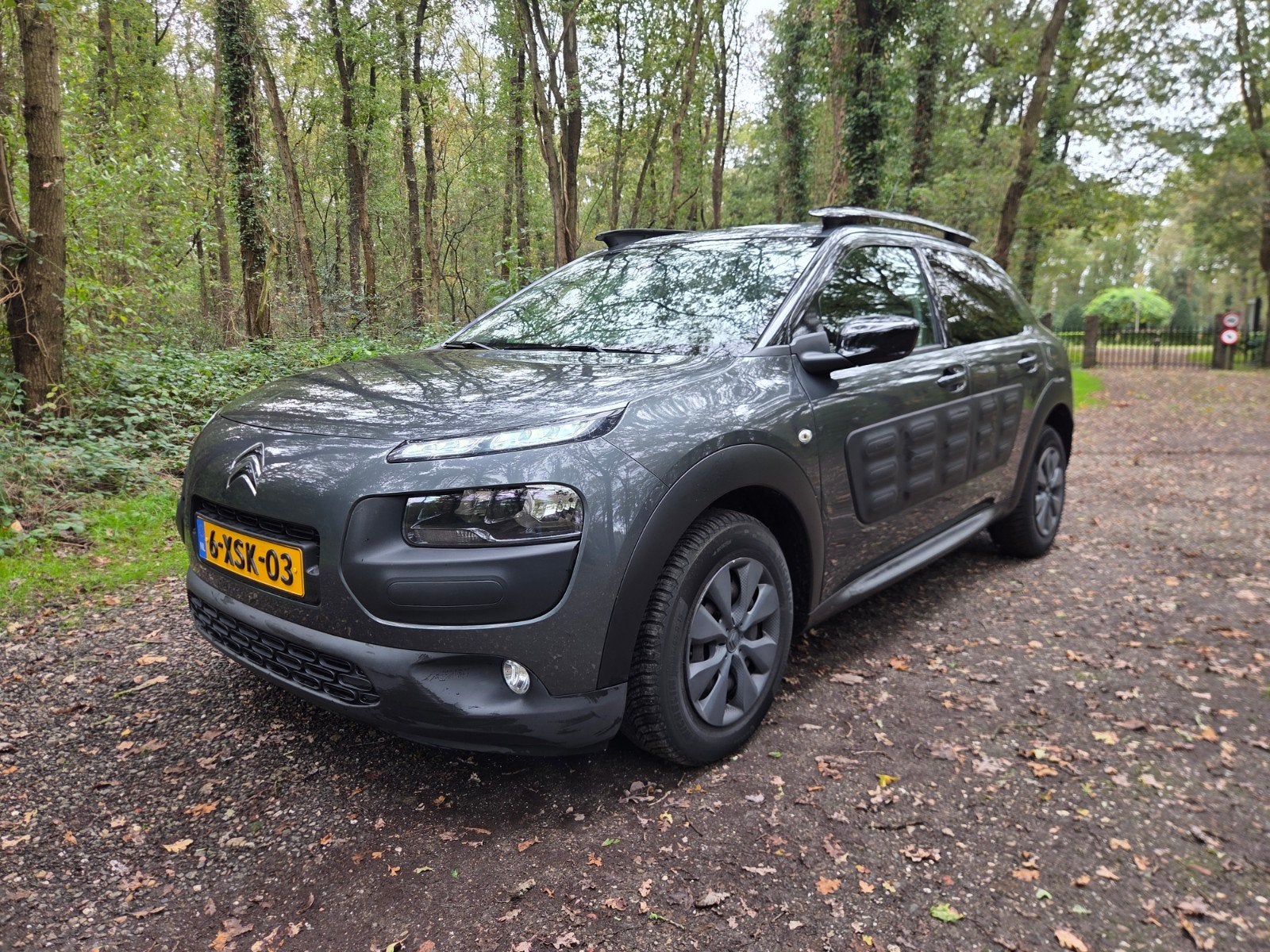 Citroën C4 Cactus 1.6 BlueHDI Shine, Auto's, Voorwielaandrijving, Verwarmde buitenspiegels, Stof, 96 €/maand
