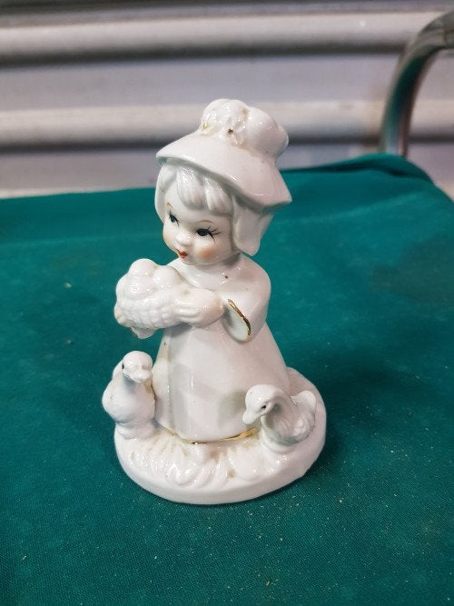 beeld meisje met ganzen, Ophalen of Verzenden