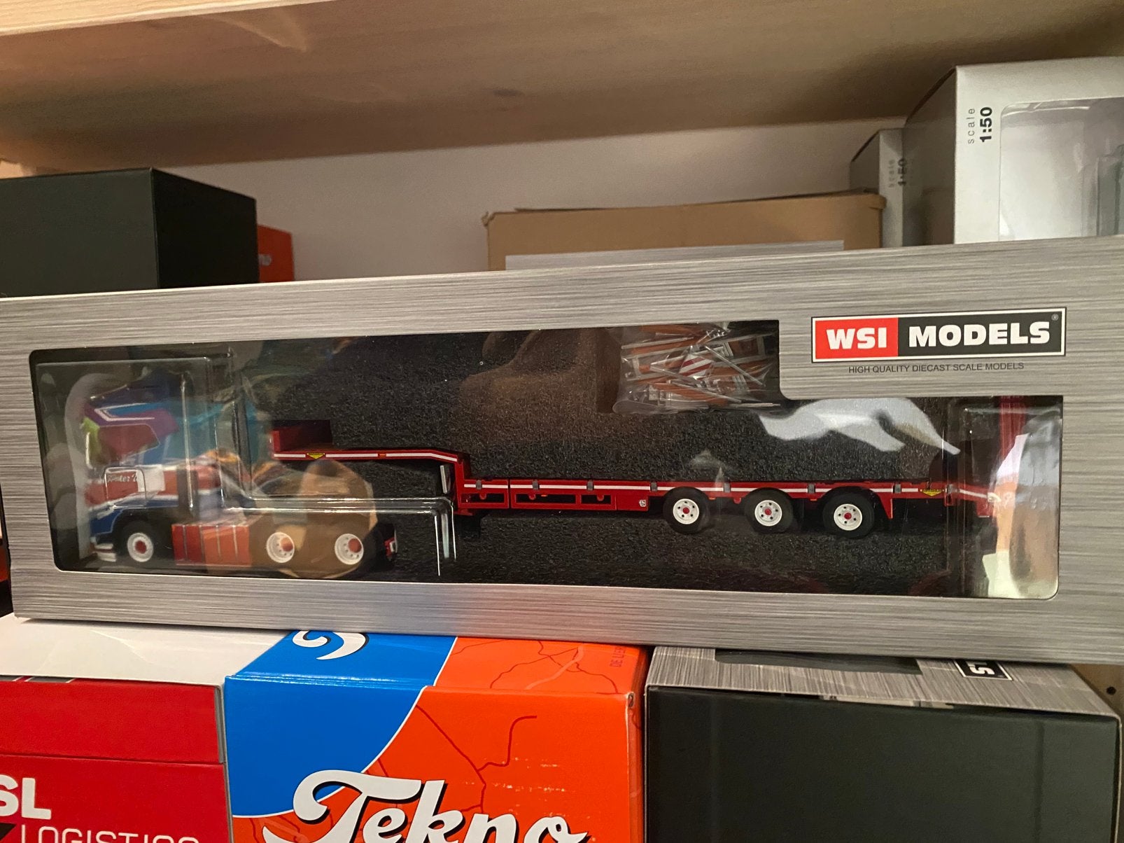 WSI Volvo PWT, Hobby en Vrije tijd, Modelauto's | 1:50, Ophalen of Verzenden, Nieuw, Bus of Vrachtwagen, Wsi