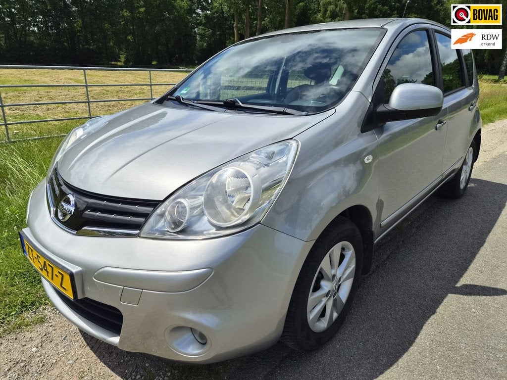 Nissan Note 1.4 Acenta perfect ond. airco & cruise contr, Auto's, Nissan, Bedrijf, Te koop, Note, ABS, Airbags, Airconditioning