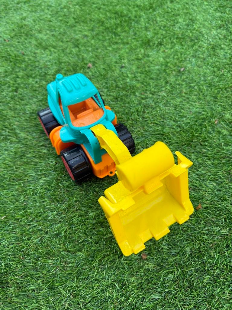 Kleurrijke speelgoed graafmachine voor kinderen, Ophalen, Gebruikt