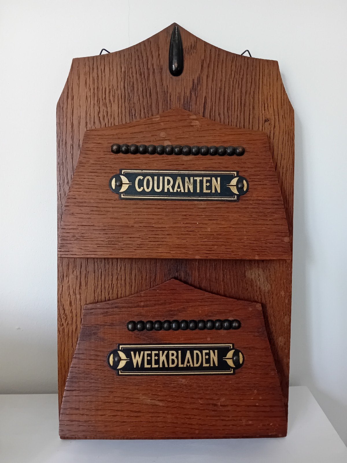 Amsterdamse School Tijdschriftenrek / Courantenhouder, Ophalen of Verzenden