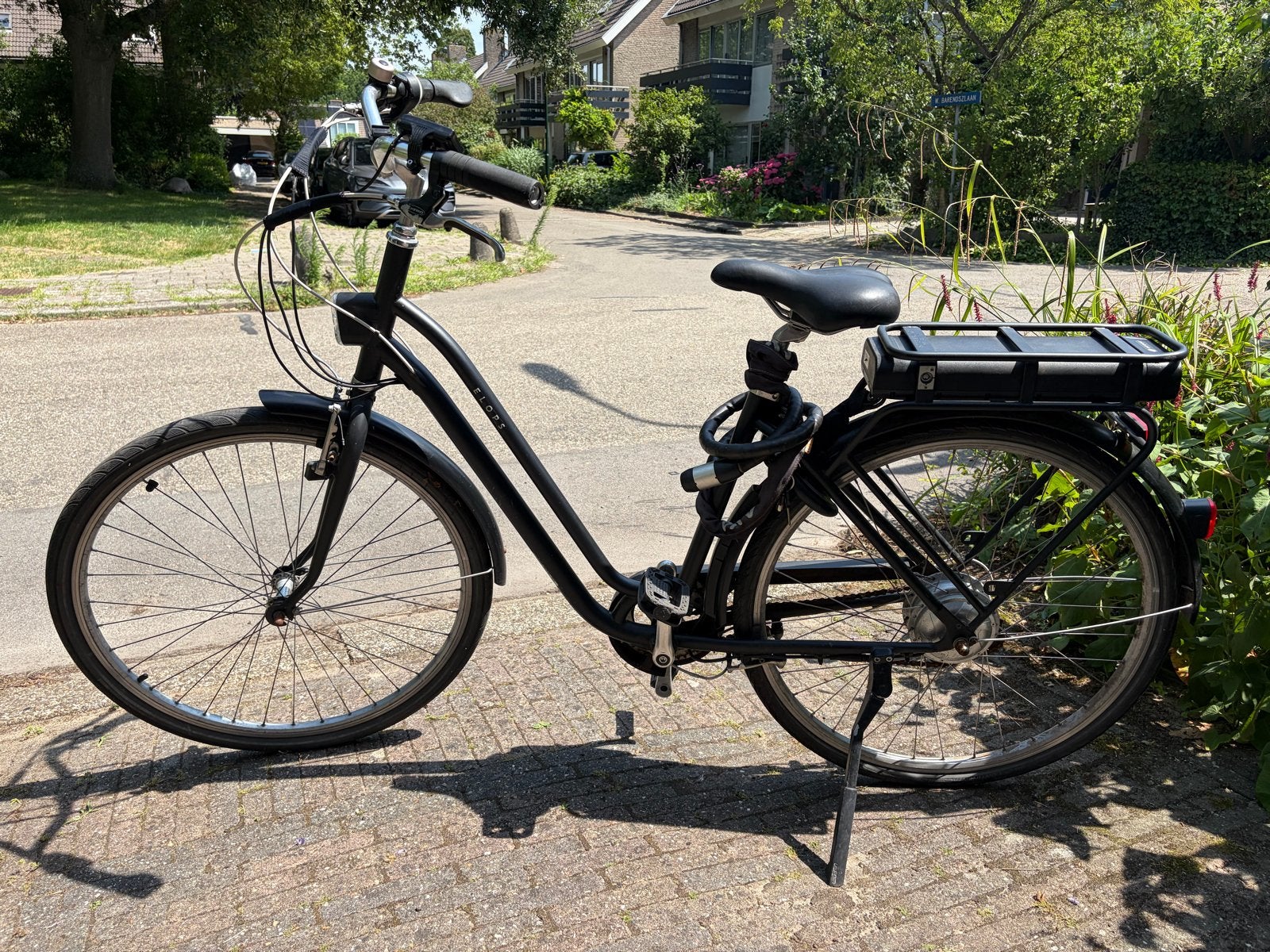 Decathlon Elops 120e elektrische fiets/e-bike - met accu, Gebruikt, 51 tot 55 cm, 30 tot 50 km per accu, Ophalen