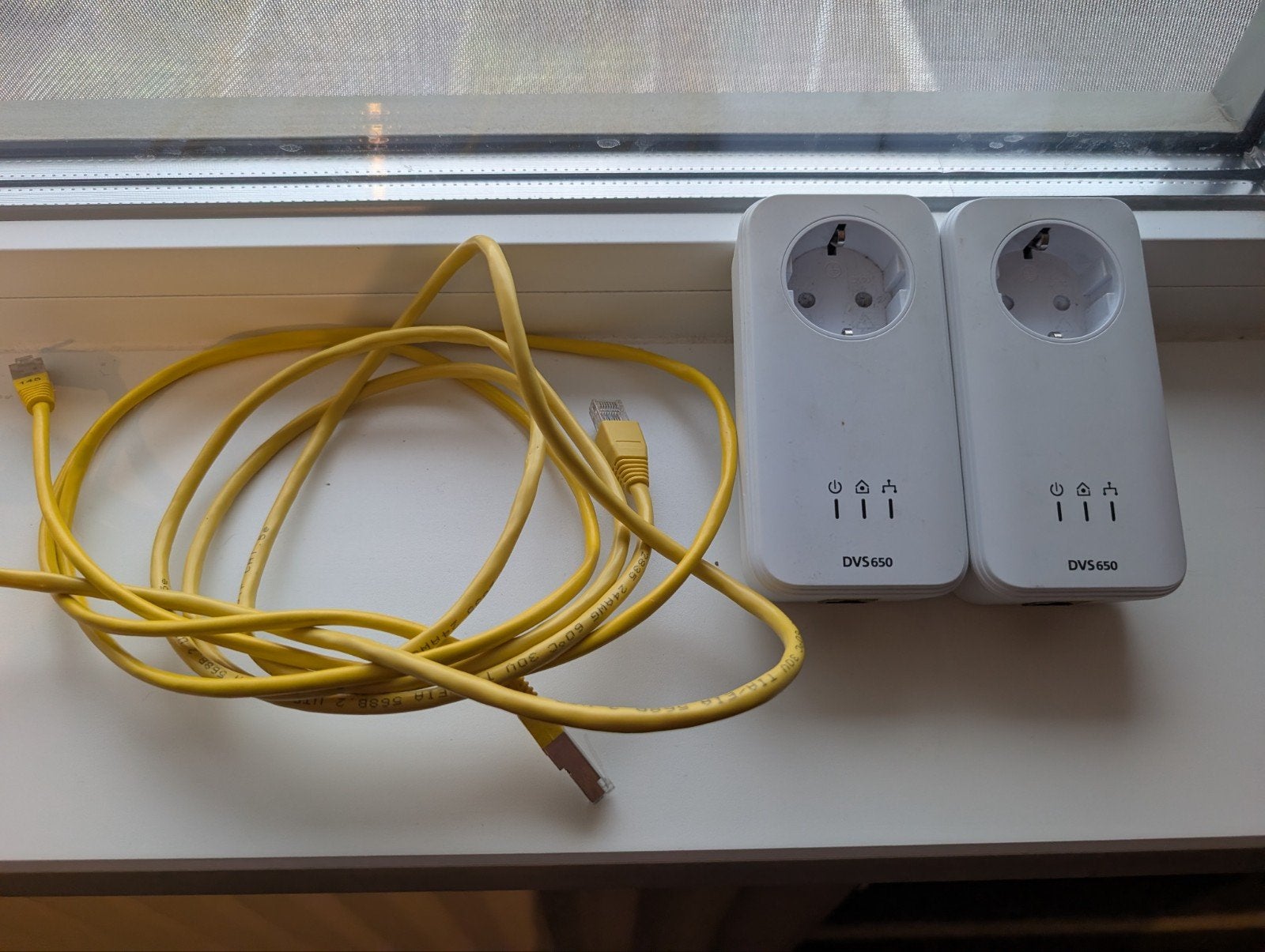 Devolo DVS 650 Powerline Adapters (2 stuks), Ophalen of Verzenden, Router, Devolo