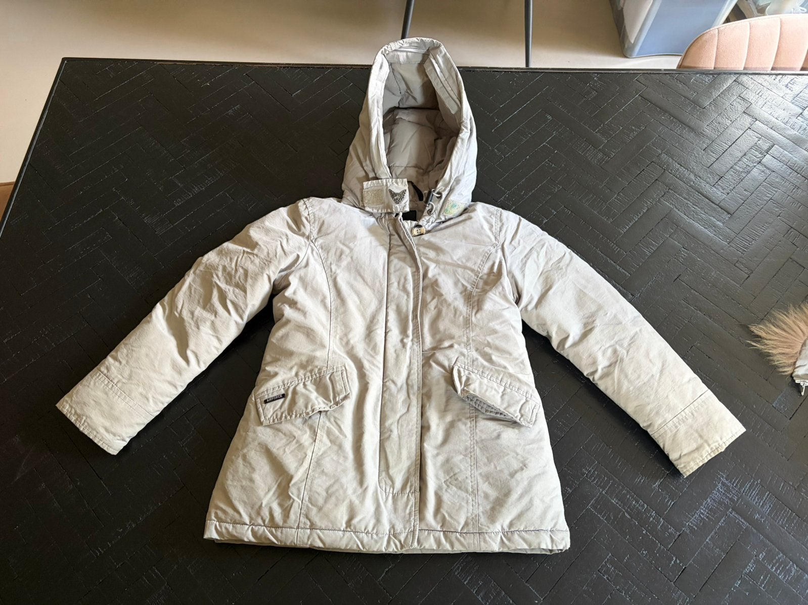 Airforce jas mt 8, Ophalen, Gebruikt, Meisje, Jas