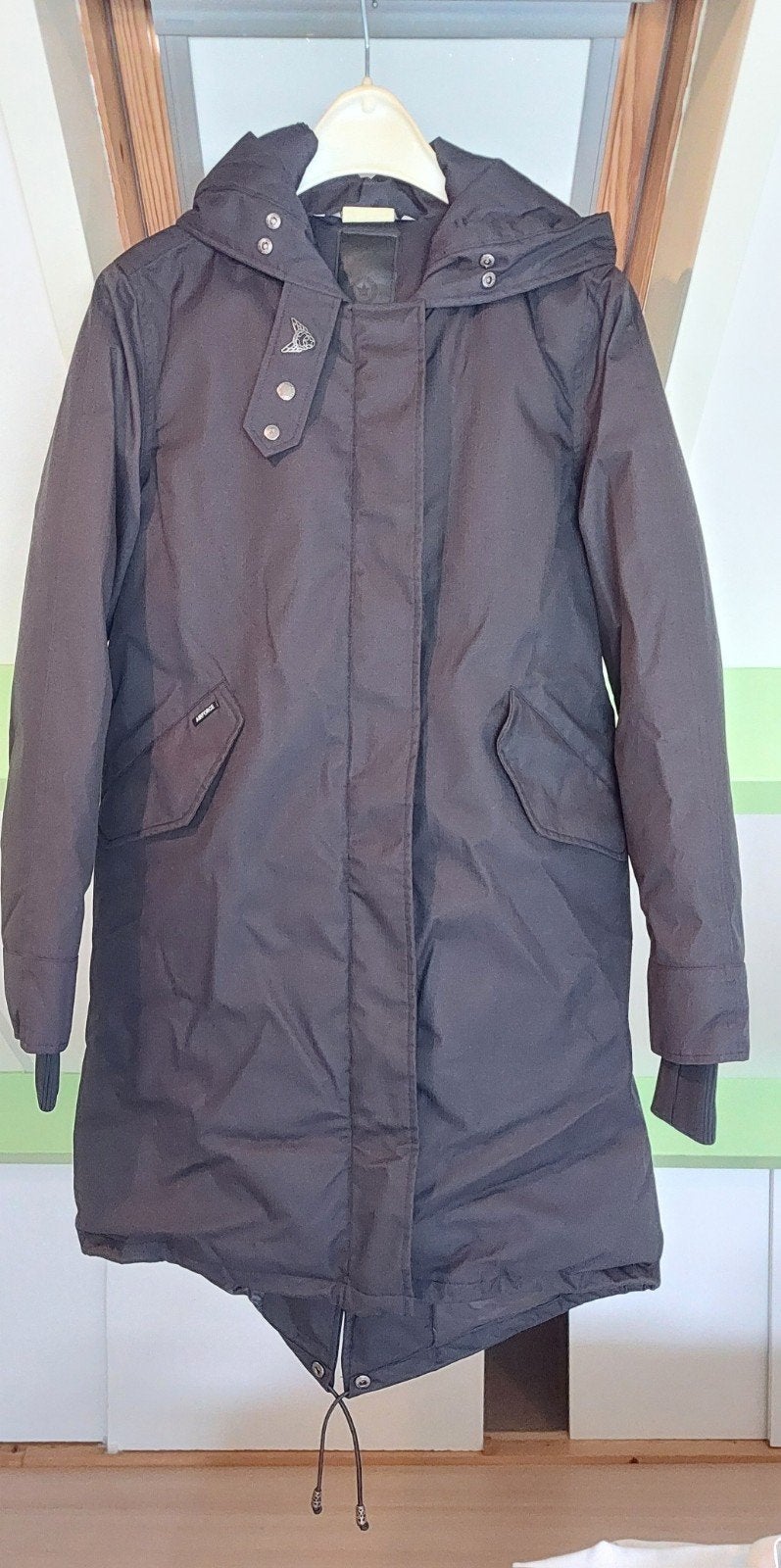 Airforce winterjas dames, zwart, maat S, Airforce, Zwart, Ophalen of Verzenden, Zo goed als nieuw
