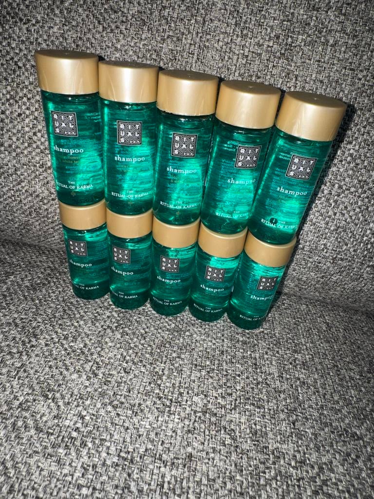 Rituals The Ritual of Karma Shampoo (10x), Ophalen of Verzenden, Nieuw, Shampoo of Conditioner