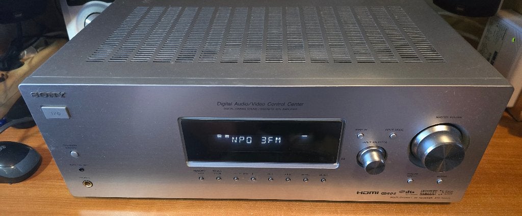 Sony STR-DG520 receiver met HDMI, Ophalen of Verzenden, Zo goed als nieuw, 60 tot 120 watt, Sony