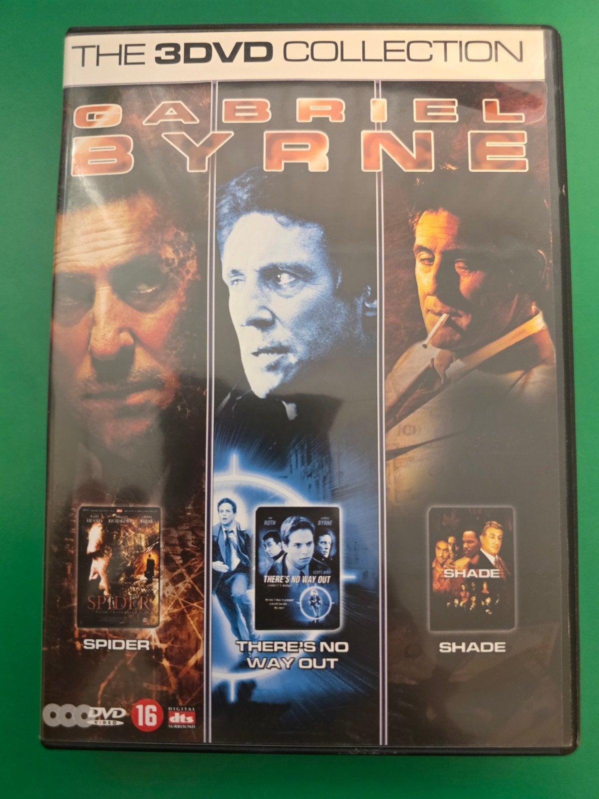 Gabriel Byrne 3 DVD Collectie: Spider There's No Way Out, S, Vanaf 16 jaar, Ophalen of Verzenden, Zo goed als nieuw, Actiethriller